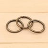 Antik Sarı Metal Halka 3 cm