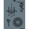 Avize Stencil Şablon 25X35 cm - Rich New 147