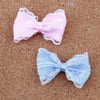 Dantelli Saten Fiyonk (5 adet)