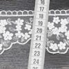 Geniş Güpür Dantel Kırık Beyaz 3406