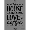 House Set Stencil Şablon 25X35 cm - Rich New 362