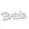 İncili Taşlı Bride Aplike