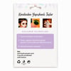 Kendinden Yapışkanlı Kristal Taş Sticker Seti Karışık Desen Kırmızı