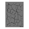 Kırık Duvar Stencil Şablon 25X35 cm - Rich New 691