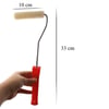 Metal Saplı, Kadife Rulo Fırça 10 cm