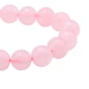 Pembe Kuvars Taşı Boncuk