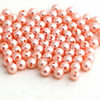 Plastik Çanta Boncuk 8 mm ( 50 Adet )