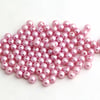 Plastik Çanta Boncuk 8 mm ( 50 Adet )