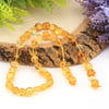 Tımbıl Citrine (Sitrin) Taşı Boncuk