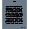 Tuğla Set Stencil Şablon 25X35 cm - Rich New 155