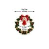 Yılbaşı Temalı Çelenk Figür Broş