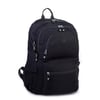  Nas Bag Unisex Büyük Boy Hafif Çok Gözlü Sırt Çantası Siyah 