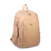  Nas Bag Unisex  Büyük Boy Hafif  Çok Gözlü Okul Sırt Çantası (en :30 cm boy:44 cm) Kum