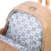  Nas Bag Unisex  Büyük Boy Hafif  Çok Gözlü Okul Sırt Çantası (en :30 cm boy:44 cm) Kum