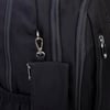  Nas Bag Unisex  Büyük Boy Hafif  Çok Gözlü Okul Sırt Çantası (en :30 cm boy:44 cm) Siyah