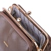 Nas Bag Burslu Klipsli Vintage Omuz ve Çapraz Çanta (23x20 cm ebatlarındadır) Vizon Victoria