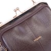 Nas Bag Burslu Klipsli Vintage Omuz ve Çapraz Çanta (23x20 cm ebatlarındadır) Kahve Victoria