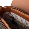 Nas Bag Çapraz Çanta Kahve Taba Yazılı