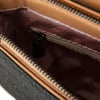 Nas Bag Çapraz Çanta Siyah Camel  Gofraj