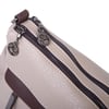 Nas Bag Çok Gözlü Yumuşak ve Hafif Yapılı Çift Askılı Omuz ve Çapraz Çanta ( 30x24 cm ) Kum Kahve Victoria