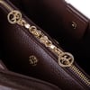 Nas Bag Fularlı Mini Boy El ve Çapraz Çanta Kahve Lopez