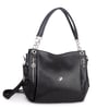 Nas Bag Kadın Büyük Boy Omuz Çantası ( 45x34x21 cm) Siyah Victoria