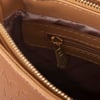 Nas Bag Kadın Çapraz Çanta Ayarlanabilir Askılı Taba  Gofraj