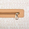 Nas Bag Kadın Çapraz Çanta Krem Camel Yazili
