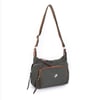 Nas Bag Kadın Çapraz Çanta Yeşil Taba Buzzy ( 26x21x15 cm)