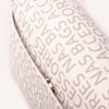 Nas Bag Kadın Çapraz Çok Cepli Spor Çanta Beyaz Yazılı (25x18x7 cm )
