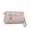 Nas Bag Kadın Çapraz ve Clutch Çanta Bilek ve Çapraz Askılı (24x15 cm) Kum Victoria 