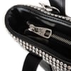 Nas Bag Kadın Çapraz ve El Çantası Black Silver Diamond Siyah Taşlı Çanta