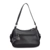 Nas Bag Kadın Çapraz ve Omuz Çanta  (27x19 cm) Siyah Victoria 