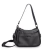 Nas Bag Kadın Çapraz ve Omuz Çanta  (27x19 cm) Siyah Victoria 