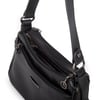 Nas Bag Kadın Çapraz ve Omuz Çanta  (27x19 cm) Siyah Victoria 