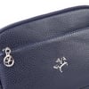 Nas Bag Kadın Günlük Sade Şık Çok Gözlü Çapraz Çanta (23x14 cm) Lacivert Lopez