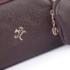 Nas Bag Kadın Mini Cüzdanlı Omuz ve Çapraz Çanta Kahve Victoria