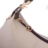 Nas Bag Kadın Mini Omuz ve Çapraz Çanta Örgülü Askılı (en: 23 cm , boy: 14 cm)  Kum Kahve Lopez