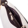 Nas Bag Kadın Mini Omuz ve Çapraz Çanta Örgülü Askılı (en: 23 cm , boy: 14 cm) Krem Kahve Lopez