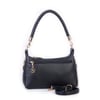 Nas Bag Kadın Mini Omuz ve Çapraz Çanta Örgülü Askılı (en: 23 cm , boy: 14 cm) Siyah Victoria