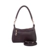 Nas Bag Kadın Mini Omuz ve Çapraz Çanta Örgülü Askılı (en: 23 cm , boy: 14 cm)Kahve Victoria