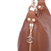Nas Bag Kadın Mini Omuz ve Çapraz Çanta Örgülü Askılı (en: 23 cm , boy: 14 cm) Taba Victoria