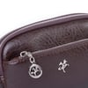 Nas Bag Kadın Mini Spor Şık Günlük Postacı Çapraz Çanta (en 18 cm , boy 10 cm ) Kahve Victoria
