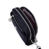 Nas Bag Kadın Mini Spor Şık Günlük Postacı Çapraz Çanta (en 18 cm , boy 10 cm ) Siyah
