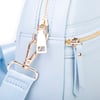 Nas Bag Kadın Mini Telefonluk Postacı Çantası (en : 14 cm ; boy: 18 cm ) Mavi