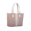 Nas Bag Kadın Omuz Çantası Spor Şık Ayarlanabilir Omuz Askılı Vizon Lacst (33x27x12 cm )