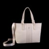 Nas Bag Kadın Omuz Çantası Spor Şık Ayarlanabilir Omuz Askılı  Krem  Lacst (33x27x12 cm )