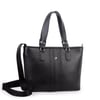 Nas Bag Kadın Omuz Çantası Spor Şık Ayarlanabilir Omuz Askılı  (33x27x12 cm ) Siyah Victoria