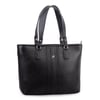 Nas Bag Kadın Omuz Çantası Spor Şık Ayarlanabilir Omuz Askılı  (33x27x12 cm ) Siyah Victoria