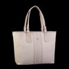 Nas Bag Kadın Omuz Çantası Spor Şık Ayarlanabilir Omuz Askılı  Krem  Lacst (33x27x12 cm )